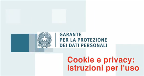 Cookie e privacy: istruzioni per l'uso
