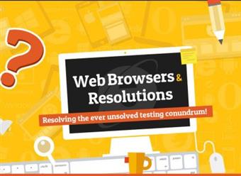 Fase di web testing, browsers e risoluzioni dei dispositivi maggiormente utilizzati (Infografica)